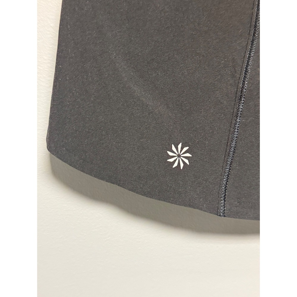 Athleta Run With It Skort 14" Black Athletic Running Skirt Small Small Pocket - Picture 6 of 6